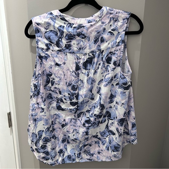 Torrid Watercolor Tank-Blue & Light Pink-00 - Picture 8 of 8